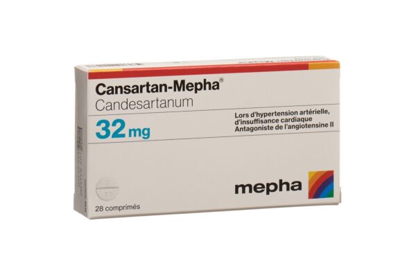 Cansartan-Mepha Tabl 32 mg 28 Stk