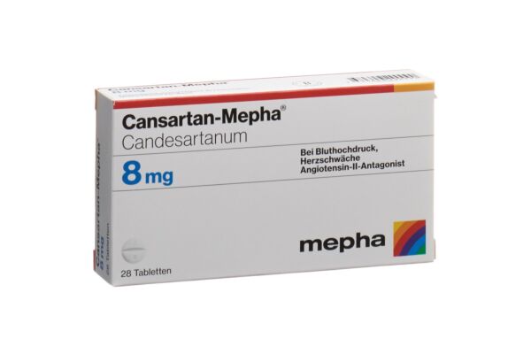 Cansartan-Mepha cpr 8 mg 28 pce