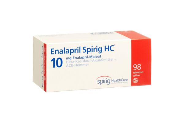 Enalapril Spirig HC Tabl 10 mg 98 Stk