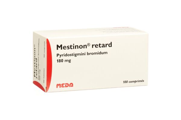 Mestinon cpr ret 180 mg blist 100 pce