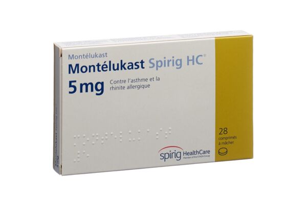 Montelukast Spirig HC Kautabl 5 mg 28 Stk