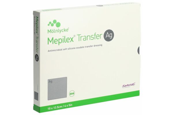 Mepilex Transfer Ag Drainageverband 10x12.5cm 5 Stk