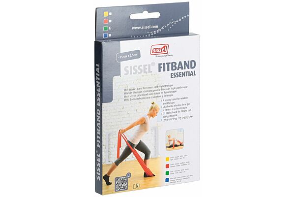 SISSEL fitband essential 15cmx2.5m vert dure