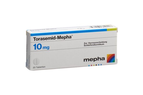 Torasemid-Mepha cpr 10 mg 20 pce