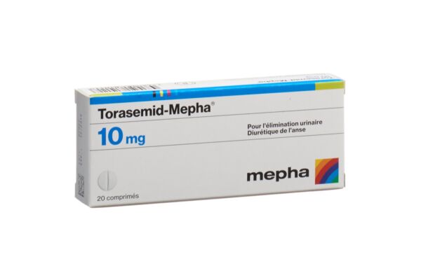 Torasemid-Mepha Tabl 10 mg 20 Stk