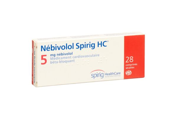 Nebivolol Spirig HC Tabl 5 mg 28 Stk