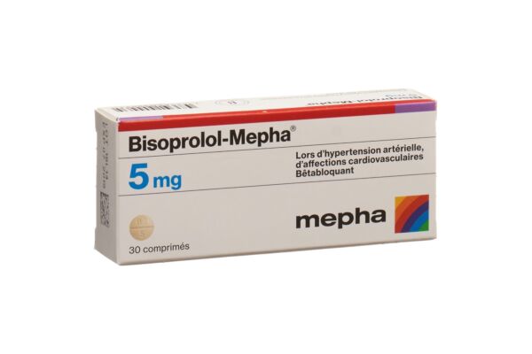 Bisoprolol-Mepha cpr 5 mg 30 pce