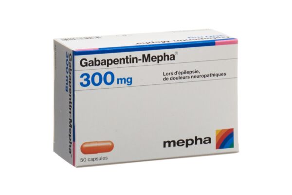 Gabapentin-Mepha Kaps 300 mg 50 Stk