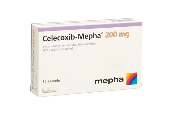 Celecoxib-Mepha Kaps 200 mg 30 Stk