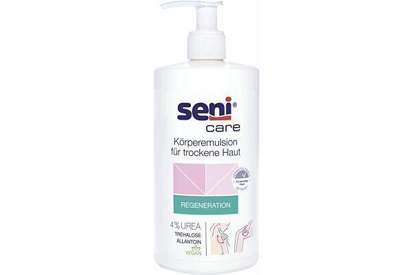 Seni Care Körperemulsion 4% Urea vegan 500 ml