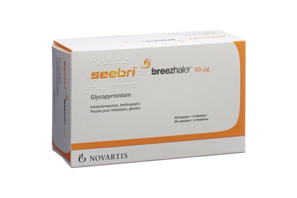 Seebri breezhaler caps inh 50 mcg 30 pce