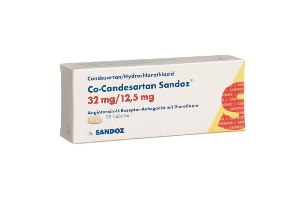 Co-Candesartan Sandoz Tabl 32/12.5 mg 28 Stk