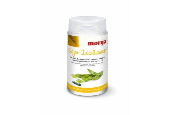 Morga isoflavones de soja capsules végétales 100 pce