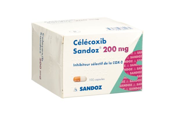 Celecoxib Sandoz Kaps 200 mg 100 Stk