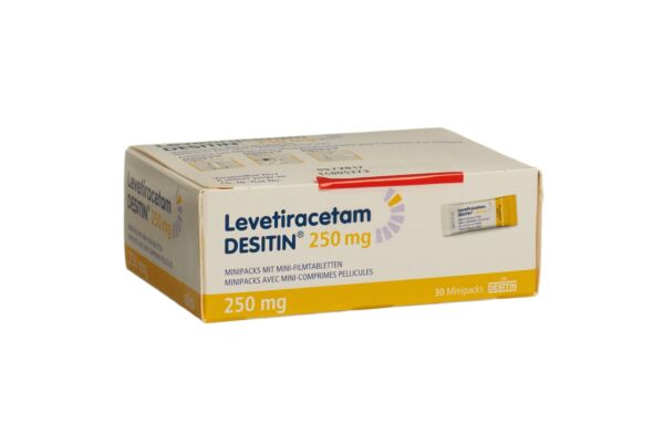 Levetiracetam DESITIN Minipacks mit Mini-Filmtabletten 250 mg Btl 30 Stk