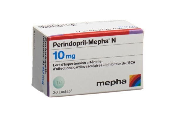 Perindopril-Mepha N Lactab 10 mg Ds 30 Stk