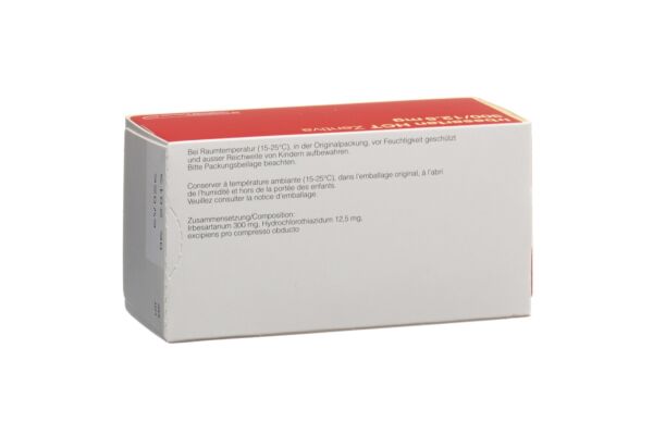 Irbesartan HCT Zentiva Filmtabl 300/12.5mg 98 Stk