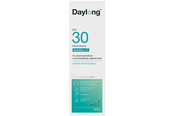 Daylong Sensitive Gel-Fluid Spray SPF 30 150ml