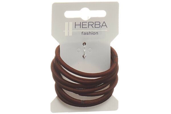 Herba Haarbinder 5cm braun 8 Stk