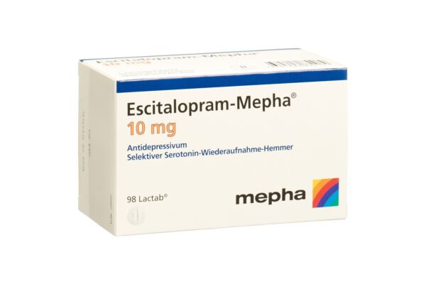 Escitalopram-Mepha Lactab 10 mg 98 pce