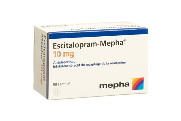 Escitalopram-Mepha Lactab 10 mg 98 Stk