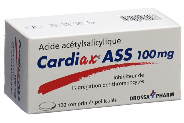 Cardiax ASS cpr pell 100 mg 120 pce