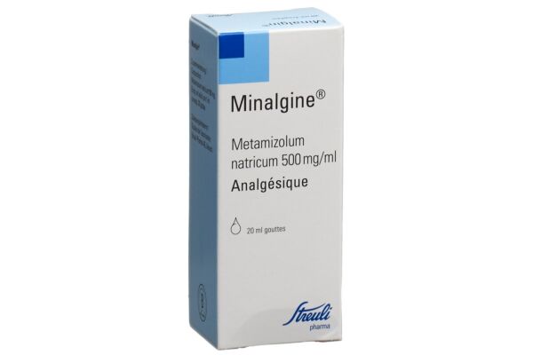 Minalgine gouttes 0.5 g/ml fl 20 ml