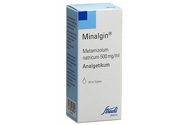 Minalgine gouttes 0.5 g/ml fl 20 ml