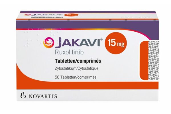 Jakavi cpr 15 mg 56 pce