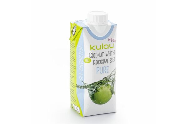 Kulau eau de coco pure tétra 330 ml