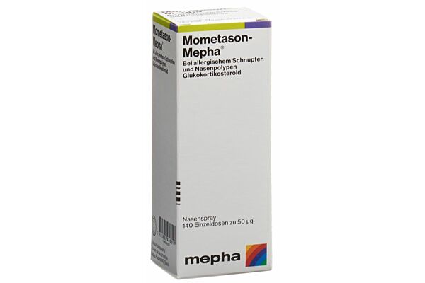 Mometason-Mepha Nasenspray 50 mcg 140 Dos