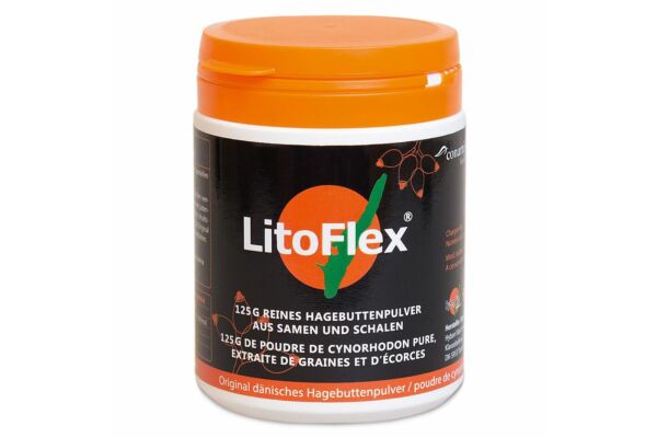 LitoFlex poudre de cynorhodon d'origine danoise bte 125 g