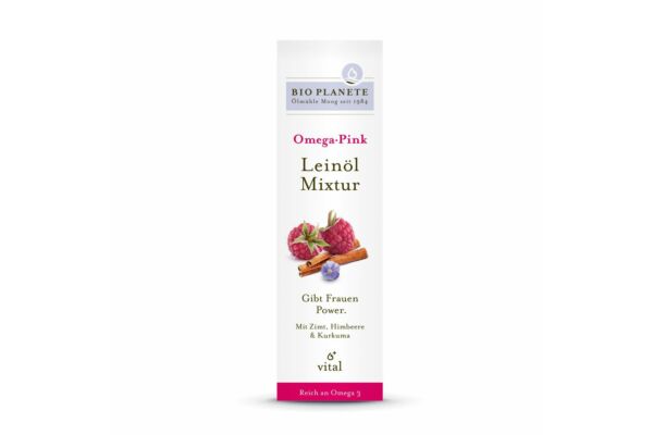 Bio Planète Omega Pink Leinöl-Mixtur Fl 100 ml