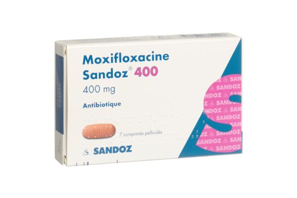 Moxifloxacin Sandoz Filmtabl 400 mg 7 Stk