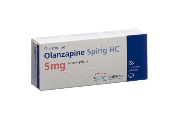 Olanzapin Spirig HC Filmtabl 5 mg 28 Stk