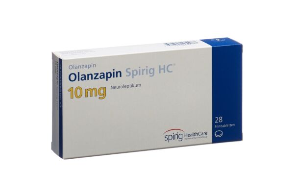 Olanzapin Spirig HC Filmtabl 10 mg 28 Stk