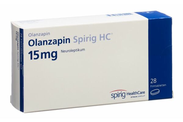 Olanzapin Spirig HC Filmtabl 15 mg 28 Stk