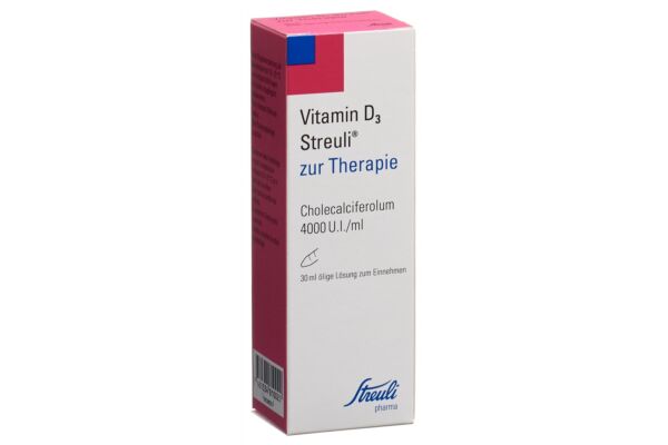 Vitamin D3 Streuli 4000 IE/ml zur Therapie Lösung zum Einnehmen Fl 30 ml