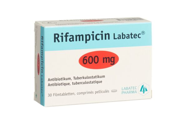 Rifampicin Labatec Filmtabl 600 mg 30 Stk