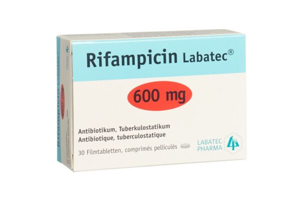 Rifampicin Labatec cpr pell 600 mg 30 pce