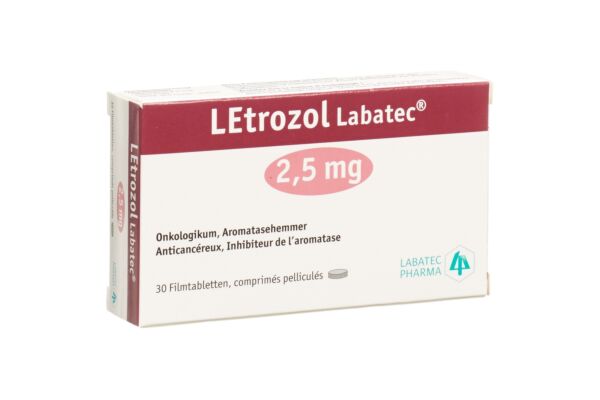 Letrozol Labatec Filmtabl 2.5 mg 30 Stk