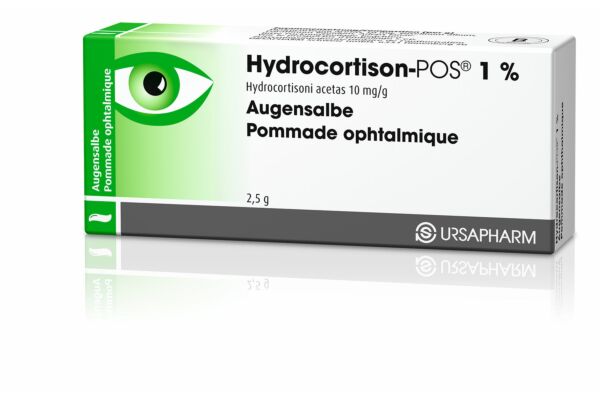 Hydrocortison-POS Augensalbe 1 % Tb 2.5 g