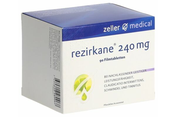 Rezirkane Filmtabl 240 mg 90 Stk