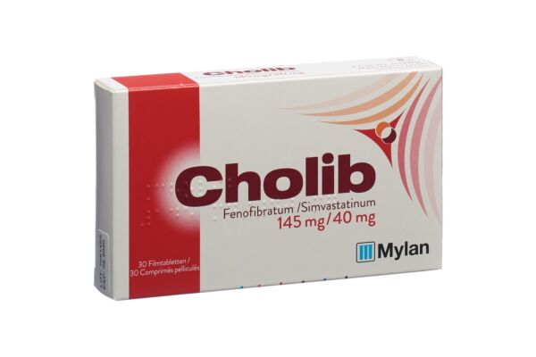 Cholib Filmtabl 145mg/40mg 30 Stk