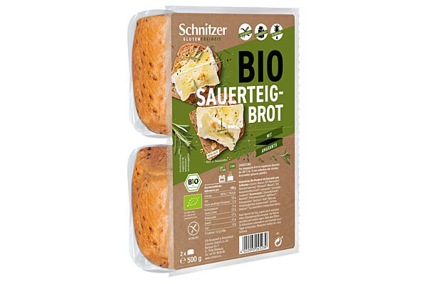 Schnitzer Bio Sauerteigbrot Amaranth 500 g