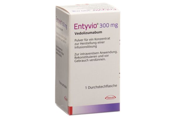 Entyvio Trockensub 300 mg Durchstf