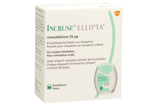 Incruse Ellipta Inh Plv 55 mcg 30 Dos