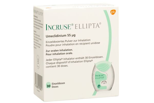 Incruse Ellipta Inh Plv 55 mcg 30 Dos