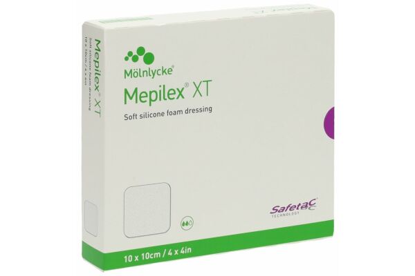 Mepilex Safetac XT 10x10cm steril 5 Stk