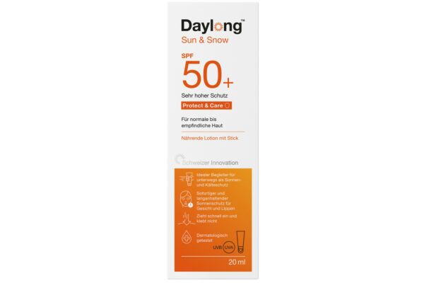 Daylong Sun & Snow Lotion & Stick SPF50+ 20 ml